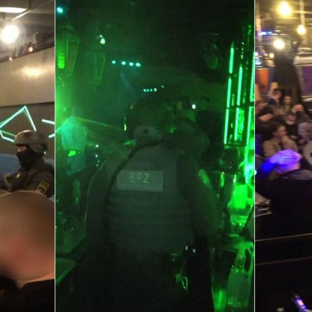 Policijska racija u centru Zagreba