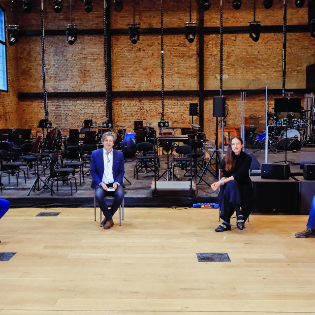 Damjan Franjević, Boris Vlašić, Ljupka Gojić i Saša Ceci