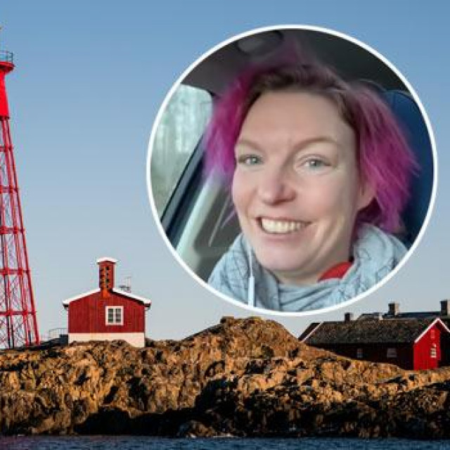 svjetionik Pater Noster na otoku Hamneskar; Lisa Enroth