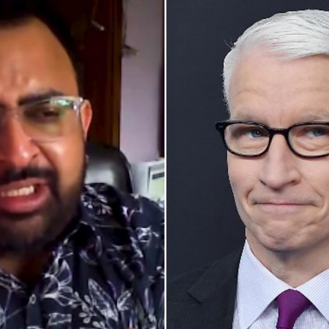Jitarth Jadeja i Anderson Cooper