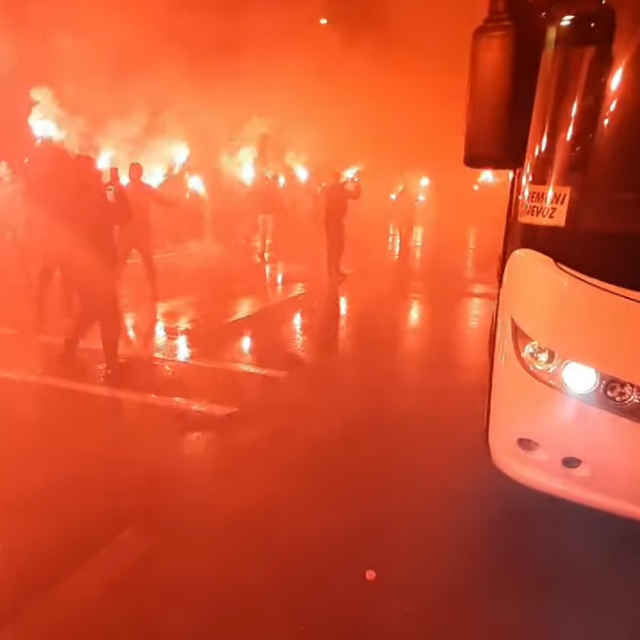 Šibenik je gorio nakon ponoći