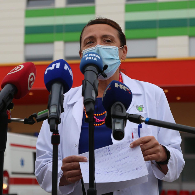 Irena Hrstić, ravnateljica Opće bolnice Pula