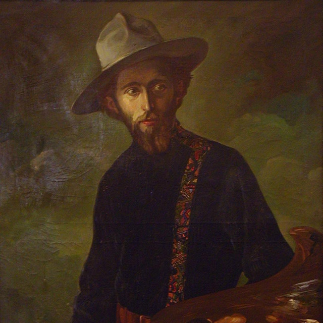 Autoportret Maksimilijana Vanke,1923 godina
 