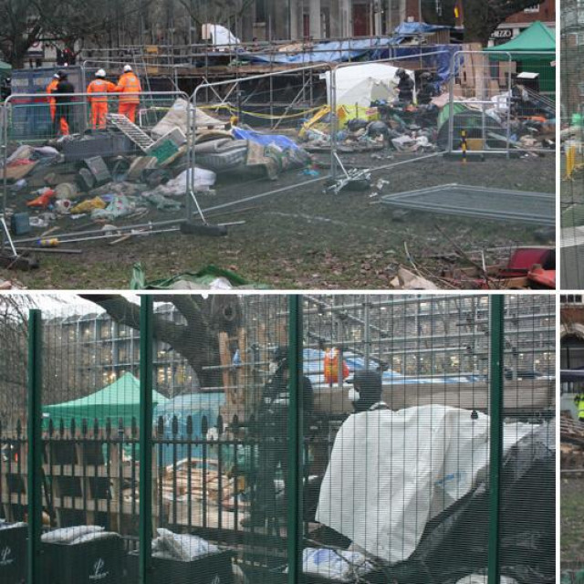 Tuneli u koje su se zakopali prosvjednici