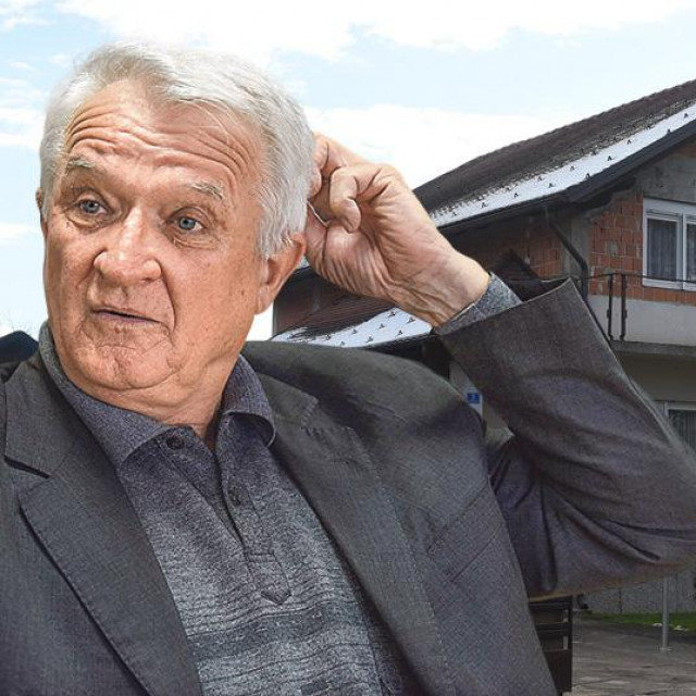 Kuća obitelji Jednak u Glini u kojoj danas živi Ana Sremić Naglić, kćerka bivšeg gradonačelnika Marka Sremića (isto na fotografiji)