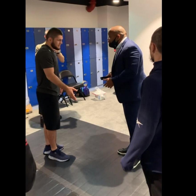 Khabib Nurmagomedov i Daniel Cormier