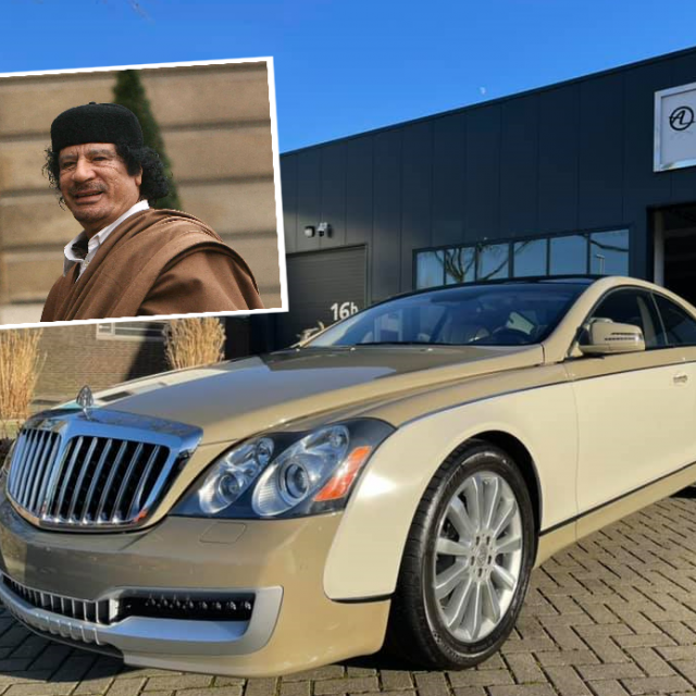 Gadafijev Maybach Coupe na prodaju