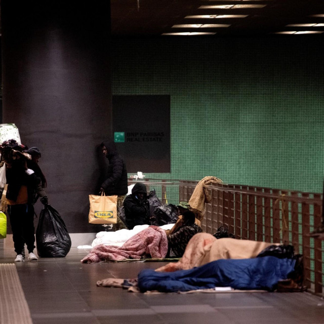 Beskućnici, ilustracija