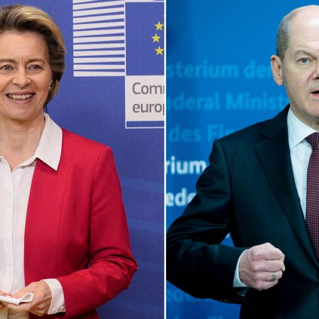 Ursula von der Leyen; Olaf Scholz