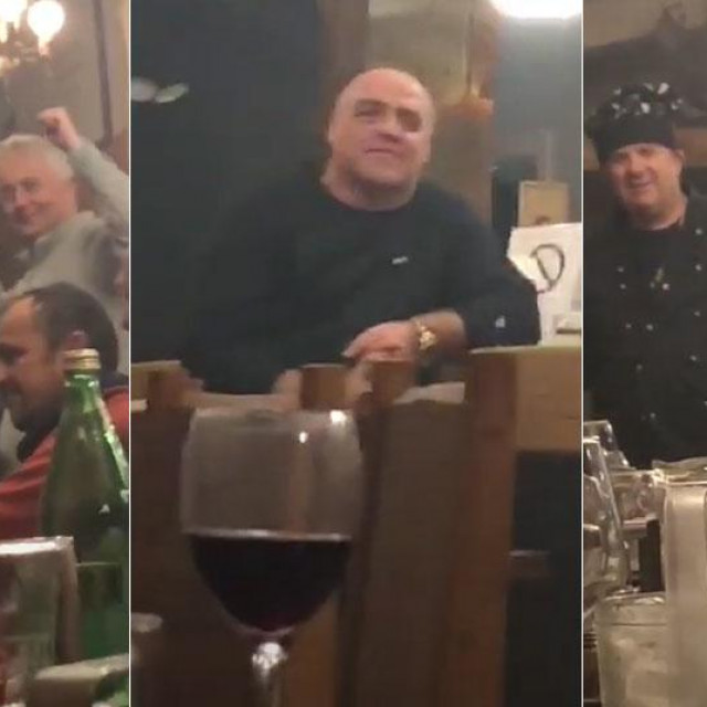 Željko Kerum i suci na proslavi