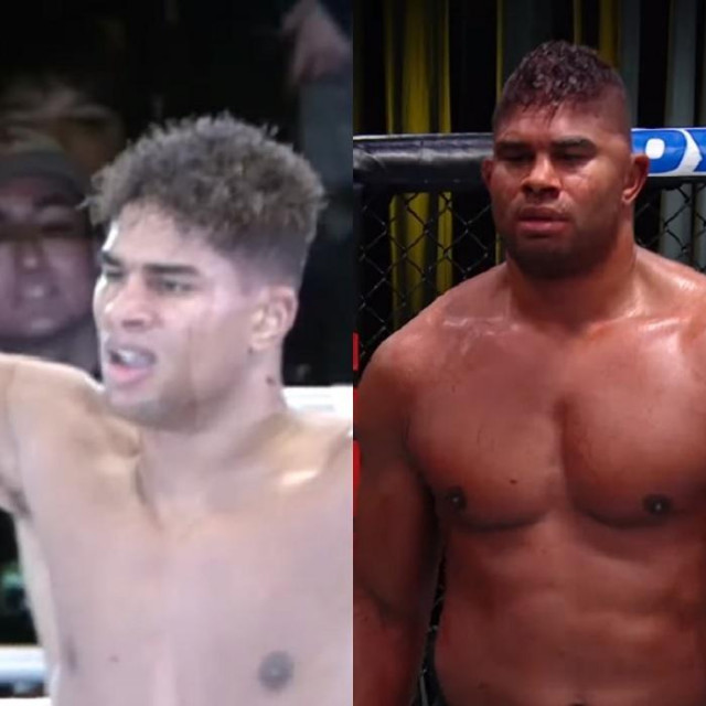 Alistair Overeem 2002. i 2020.