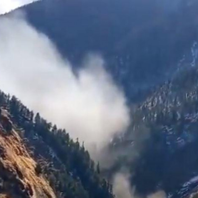 Odron dijela ledenjaka u Indiji