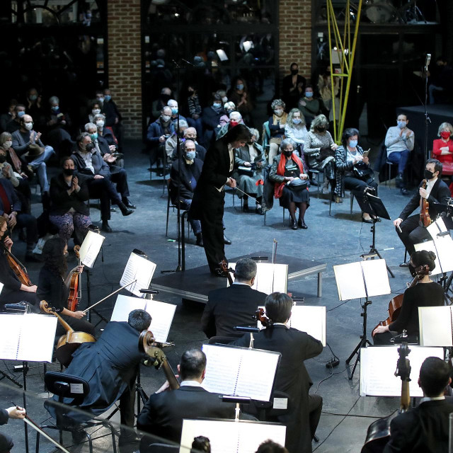 Dirigent Dawid Runtz i Zagrebačka filharmonija na koncertu u Tvornici kulture