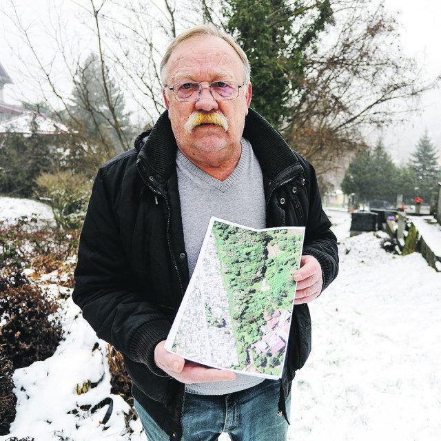 Groblje Čučerje proširilo se na privatnu zemlju Jurja Novosela gdje su osvanuli grobovi.