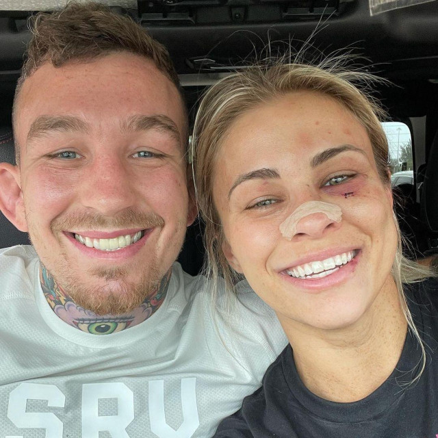 Austin Vanderford i Paige VanZant