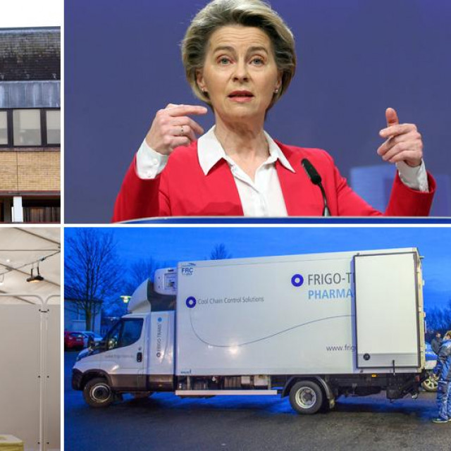 Astrazeneca, Ursula von der Leyen, cijepljenje u Britaniji, ilustracija dostave cjepiva