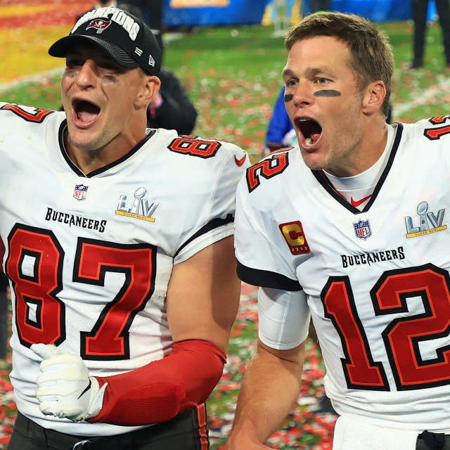 Rob Gronkowski i Tom Brady