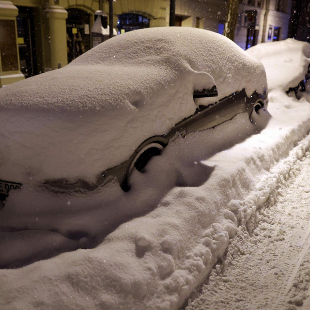 Snježna oluja u Njemačkoj