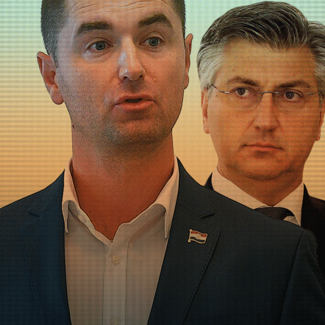 Davor Filipović i Andrej Plenković