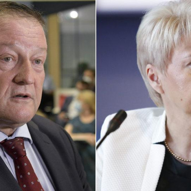 Damir Boras i Mirjana Hruškar