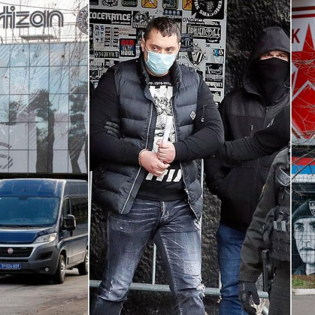 Velja Nevolja (u sredini)