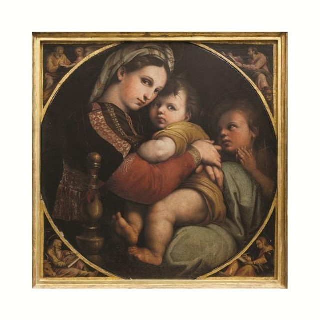 Madonna della Sedia, Biskupska palača, Dubrovnik