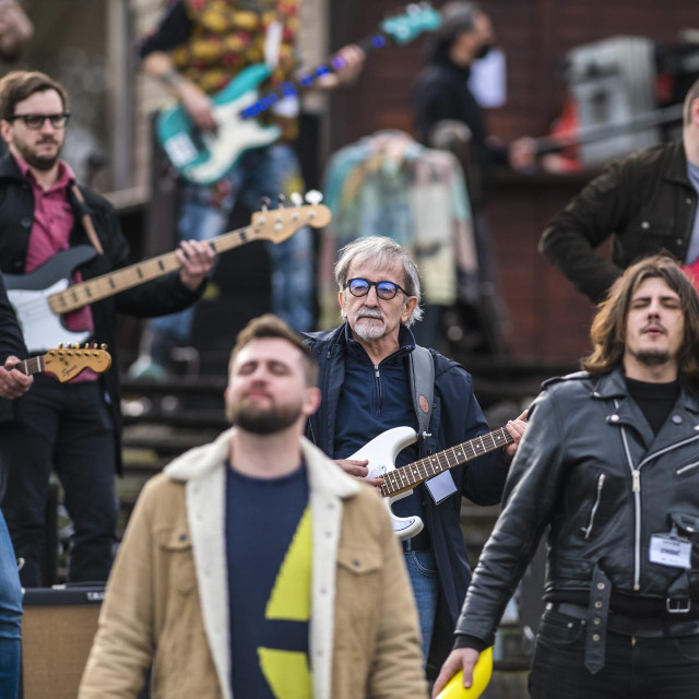 Snimanje spota ”Treba imati dušu” u sklopu projekta Lakestock za Zlatni Studio na Bundeku