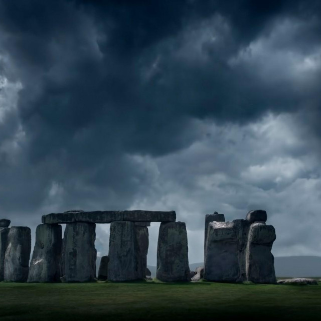 Stonehenge, arhivska fotografija
