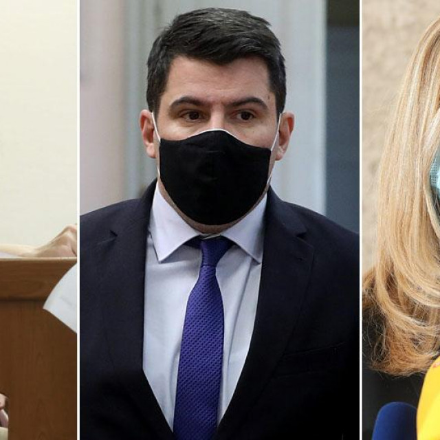 Dalija Orešković, Nikola Grmoja i Mirela Ahmetović