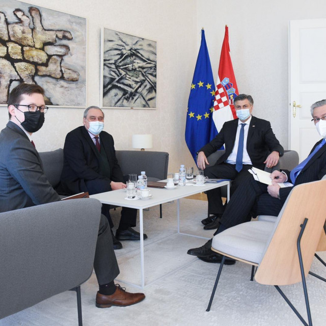 Andrej Plenković i Andrej Nesterenko