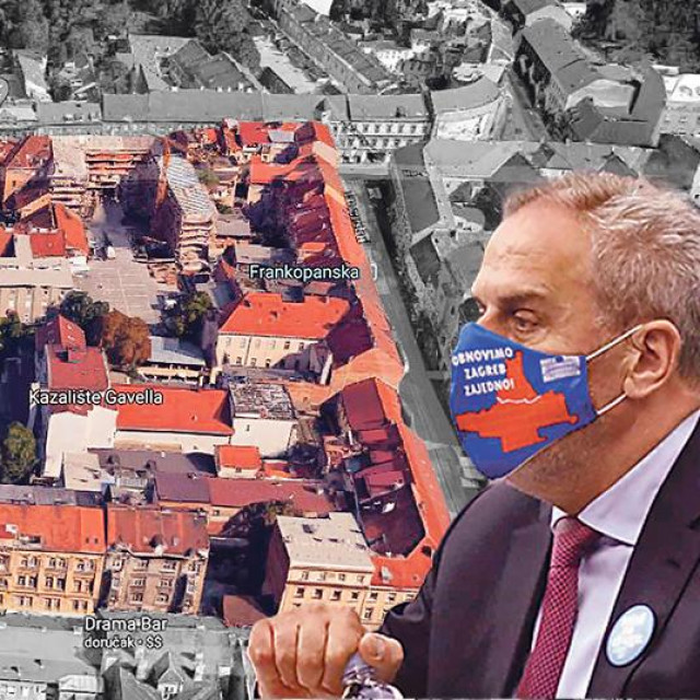 Blok omeđen Ilicom, Frankopanskom, Dalmatinskom i Medulićevom ulicom trebao bi biti konkretizacija rješenja koje se planira za Donji i Gornji grad te Kaptol