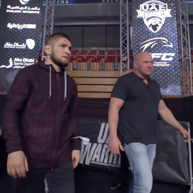 Khabib Nurmagomedov i Dana White