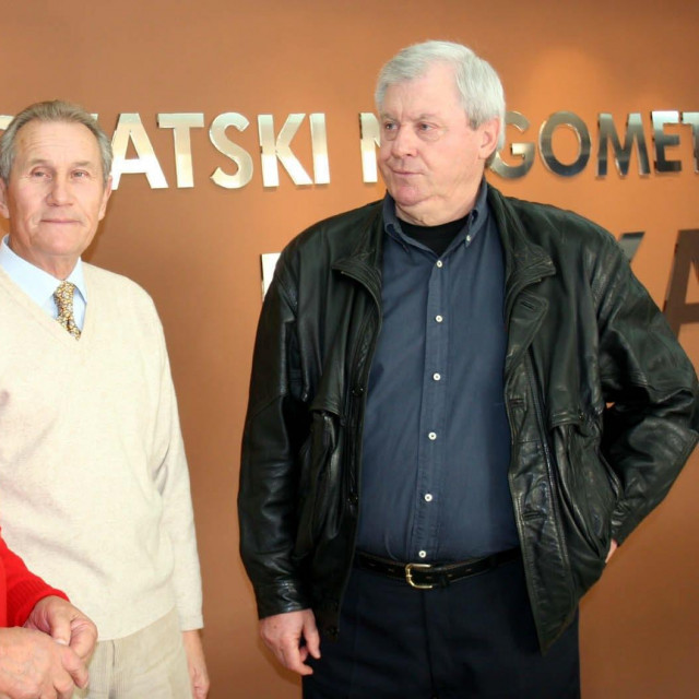 Mile Tomljenović, Marijan Brnčić i Mladen Vranković