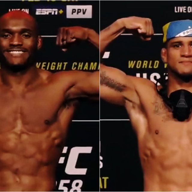 Kamaru Usman i Gilbert Burns