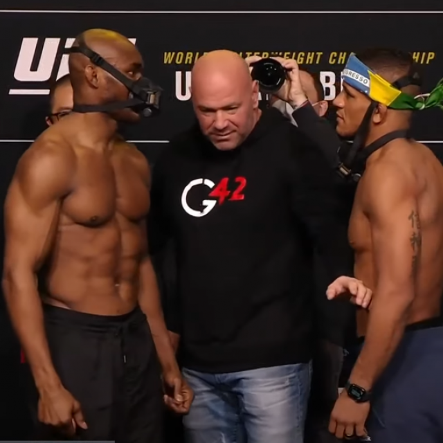 Kamaru Usman i Gilbert Burns