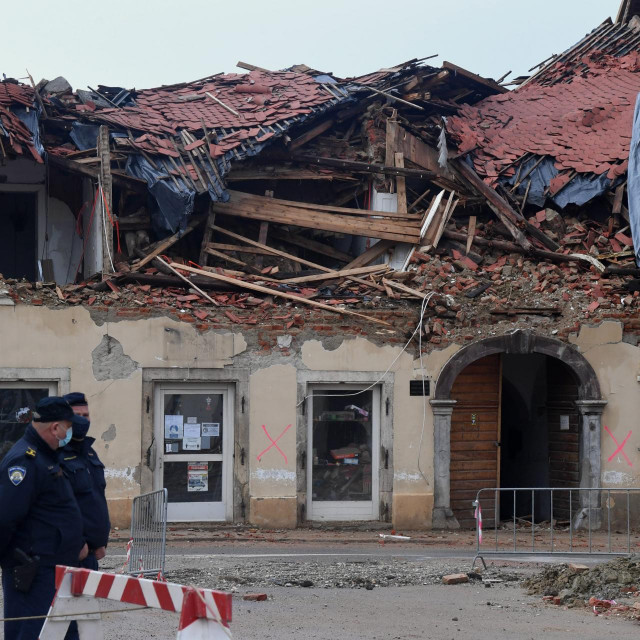 Ilustracija / potres u Petrinji