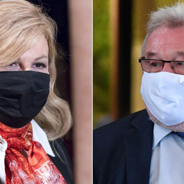 Kolinda Grabar Kitarović i Vladimir Šeks