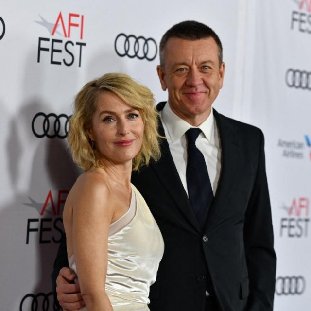 Gillian Anderson i Peter Morgan 