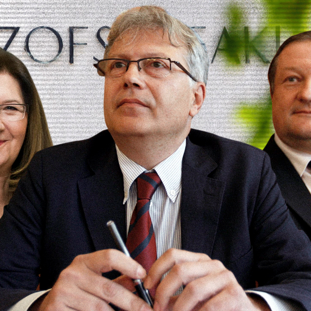 Željka Kamenov, Miljenko Jurković i Damir Boras