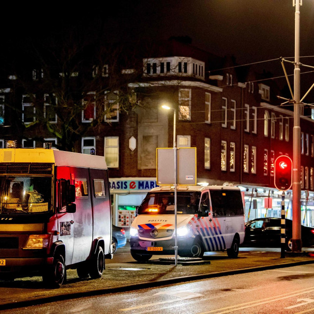 Policijska patrola u Rotterdamu