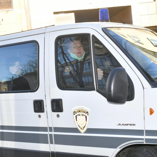 Privođenje osumnjičenih iz afere Vjetroelektrane u USKOK