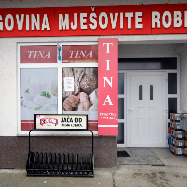 Trgovina u kojoj se dogodio pokušaj pljačke