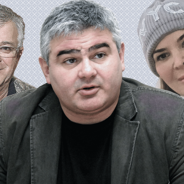 Branko Petanjek, Mihael Kovačić i Iva Petanjek