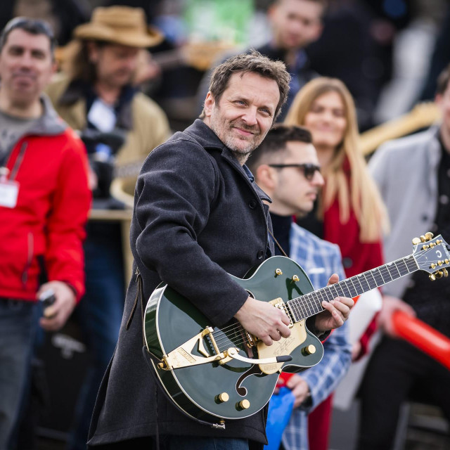 Snimanje spota Treba imati dušu u sklopu projekta Lakestock za Zlatni Studio