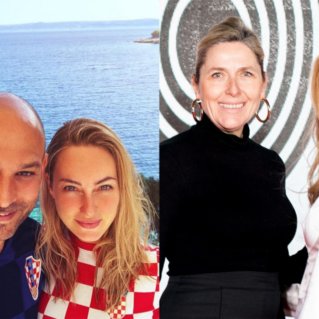 Davor i Cristel Carrisi Lukšić te Sanja i Ella Orešković