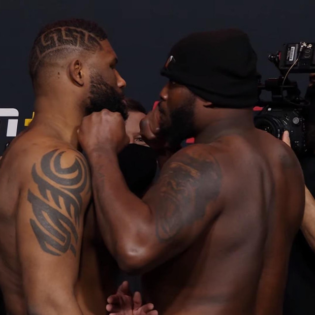 Curtis Blaydes i Derrick Lewis