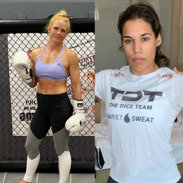 Holly Holm i Julianna Pena