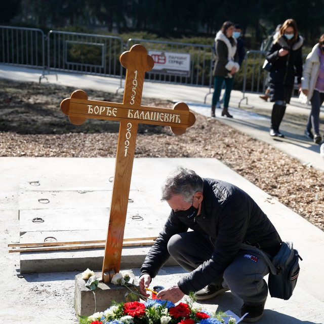 Đorđe Balašević pokopan je u nedjelju u Novom Sadu