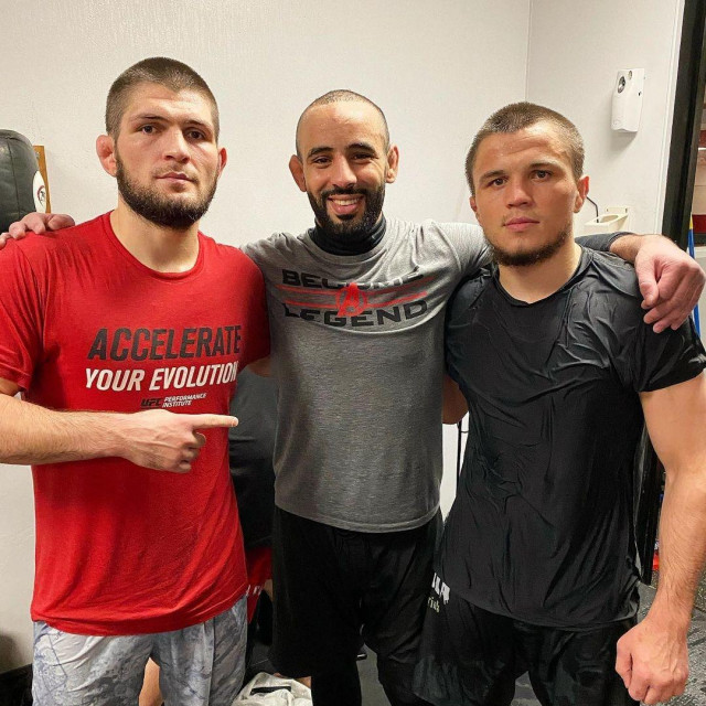 Khabib Nurmagomedov, Ottman Azaitar i Umar Nurmagomedov