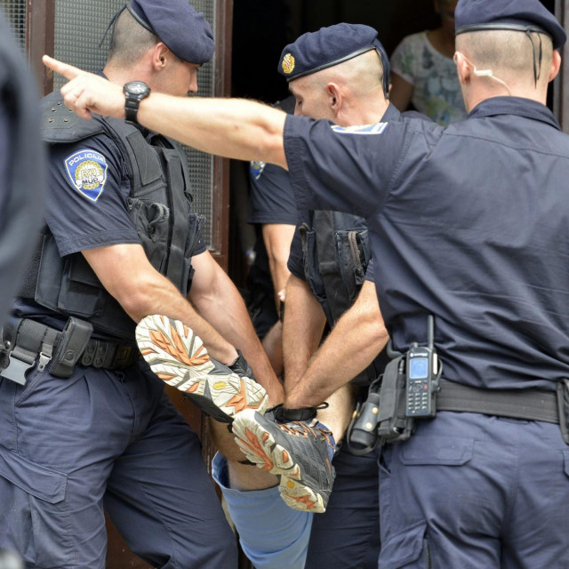 Incidenti na deložaciji (ilustracija)